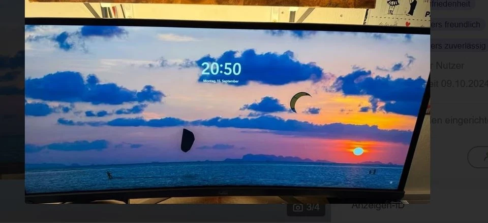 Asus ROG SWIFT PG348Q 86 7cm (34 Zoll) Curved Gaming Monitor UWQHD DisplayPort - Bild 3 von 3