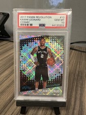 2017 Panini Revolution- Kawhi Leonard- Cosmic PSA 10 GEM MINT