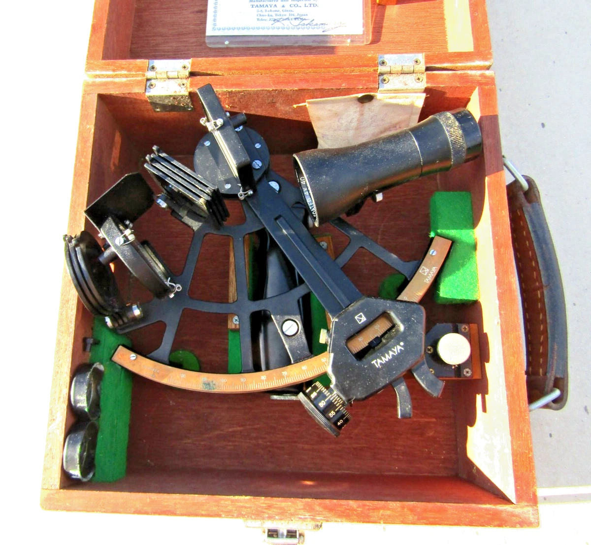 Japan Sextant Antique Maritime Navigational Instruments for sale