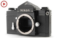 SN 712xxxx MINT Nikon F Eye Level Black 35mm SLR Film Camera Body JAPAN K74