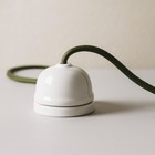 Porcelana Retro Dosel 2 Piezas I Aplique I Plafón I Redondo I Blanco