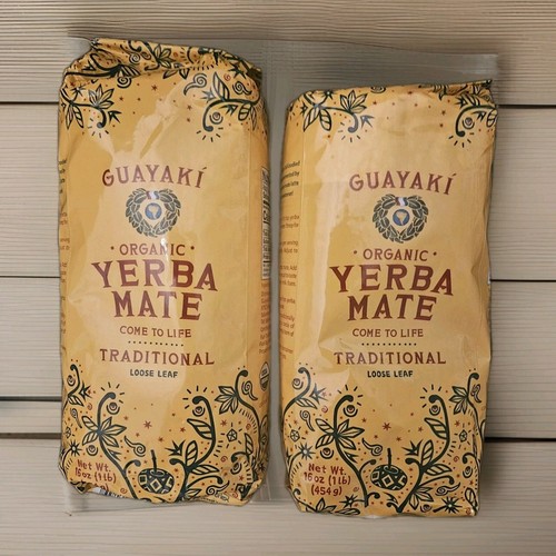 Guayaki Organic Loose Leaf Yerba Mate Traditional - 16 Oz Bag - Pack Of 1