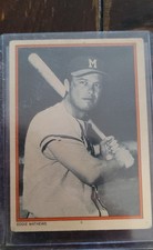 1985 Topps Circle K All Time Home Run Kings - Eddie Mathews #11