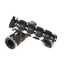 1" Handlbar End Hand Grips Bicycle Motorcycle handle For Cruiser Bikes Chopper