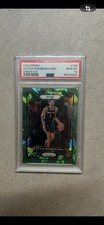 victor wembanyama Green ice Prizm rookie card psa 10