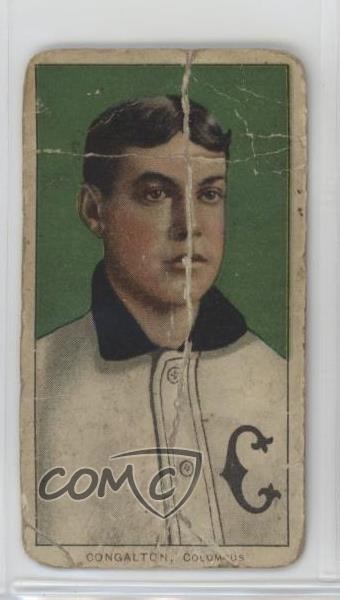 1909-11 T206 Polar Bear Back Bunk Congalton 1t3