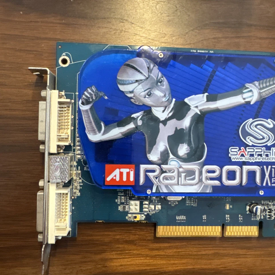 SAPPHIRE ATI RADEON X1950 PRO 512MB 256BIT GDDR3 AGP VIDEO CARD *Untested - Image 2 of 4