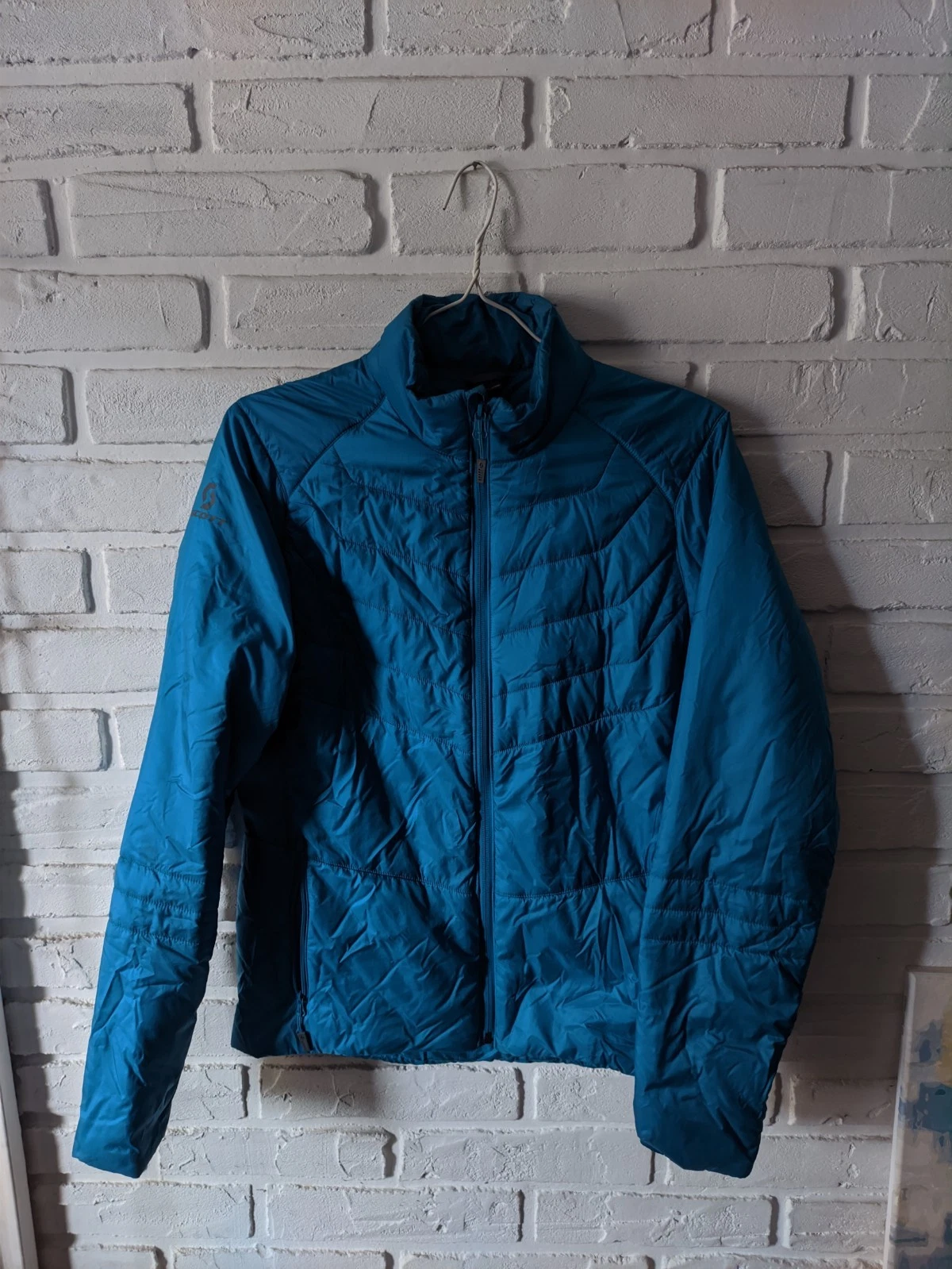 Scott Insuloft Hybrid Jacket Full Zip Insulated Outdoors Hike Mens Sz S