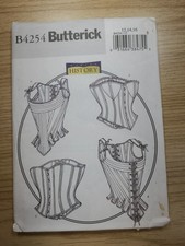 Butterick Victorian Corset UNCUT SEWING PATTERN 12/14/16 B4254 Making History
