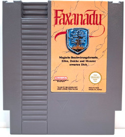 Faxanadu / Nintendo NES / European Version / PAL / With Manual / CIB / OVP