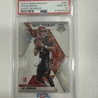 2020 Panini Mosaic Joe Burrow White Sparkle ROOKIE #261 PSA 10 RC bengals LSU
