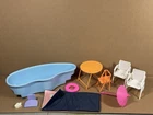 VTG 1994 Barbie Dream Boat Seaside Adventure Pool Furniture replacement parts