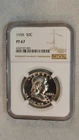1958 NGC PR67 FRANKLIN HALF SUPERB GEM PROOF SILVER 50C Coin!