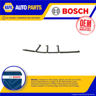 Fuel Return Pipe fits VW TOURAN 1T, 1T3 1.6D 10 to 15 Bosch 03L130235AF Quality