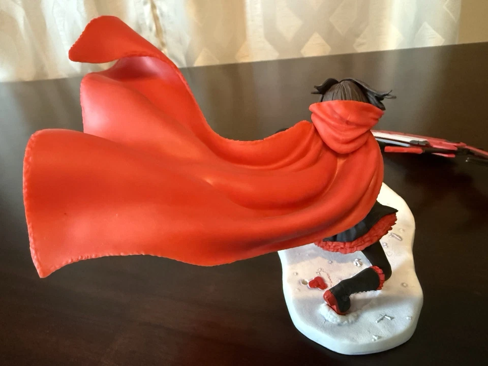 Rare RWBY Ruby Rose McFarlane Rooster Teeth Action Figure OPENED BOX - Image 4 of 4