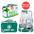 Large First Aid Kit 258pcs Emergency Medical Supplies ARTG 400472 Car Home SOS