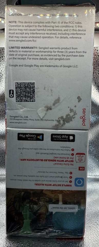 Sengled Alexa Smart Flood Light Bulbs BR30 E26 65W 4 Pack - Image 4 of 4