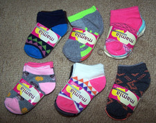 Mamia Lot of 6 Packs 18 Pairs Of Socks Multicolor - Baby Girl's Size 0-12 Months