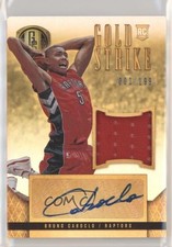 2014-15 Panini Gold Standard Gold Strike 1/199 Bruno Caboclo #24 Auto 7m0