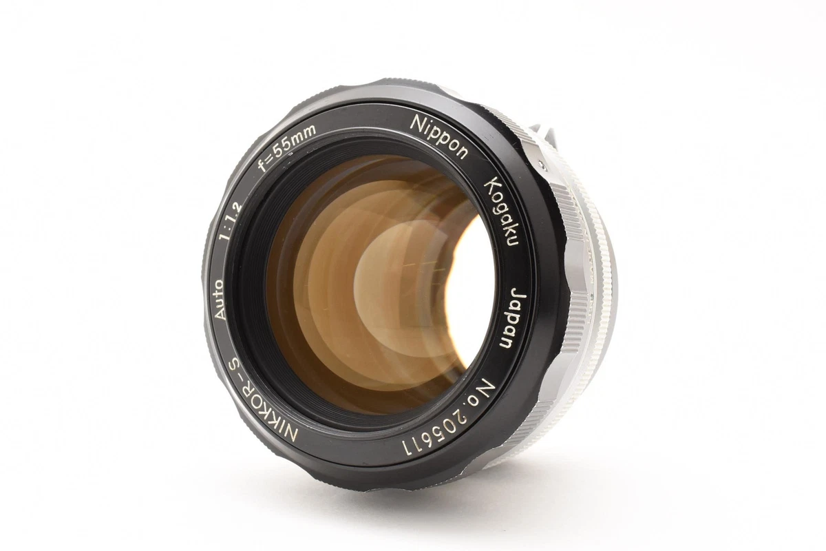 Nikon NIKKOR f/1.2 Camera Lenses 55mm Focal for sale | eBay