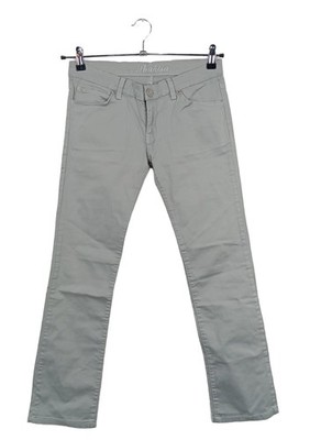 SHAKIRA Hüftjeans Damen Jeans Gr. DE 38 hellgrau Casual-Look