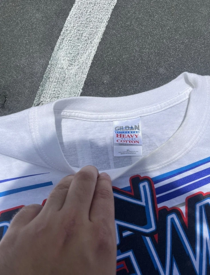 Camiseta de Colección Ryan Newman Estampado Alltel Nascar Años 90 Alltec Dodge Foto 4 de 4