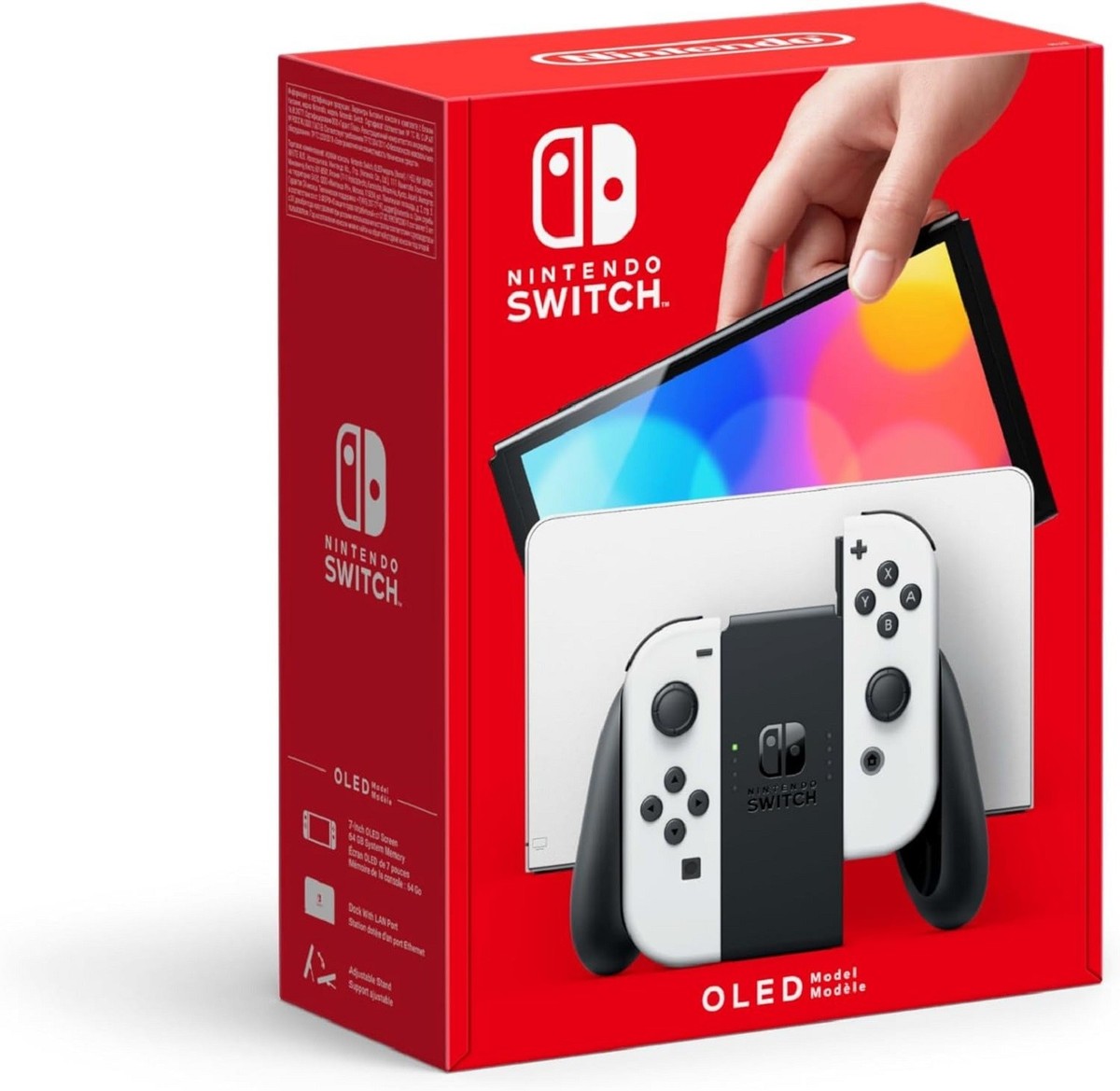 【ハヤヤッコ】Nintendo Switch 本体 Nintendo HEGSKAAAA Switch (OLED Model) - White (Japanese Version