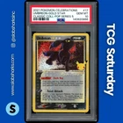 2021 POKEMON SWSH CELEBRATION CLASSIC COLLECTION #17/17 UMBREON GOLD STAR PSA 10