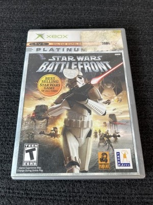 Star Wars Battlefront Xbox Complete CIB Platinum Hits