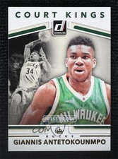 2017-18 Panini Donruss Court Kings Press Proof Giannis Antetokounmpo #3 7zf