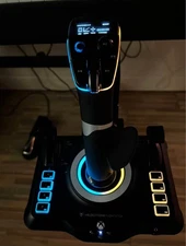 Hotas Flight Simulator Controls Velocity One Stick and T16000m Throttle Control 