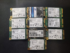 [ BULK LOT of 10] 256GB SSD MSATAs SAMSUNG HYNIX SANDISK TOSHIBA WD