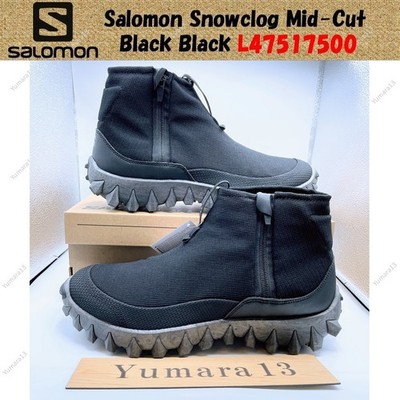 Salomon Snowclog Mid-Cut Black Schwarz L47517500 Herren Gr.