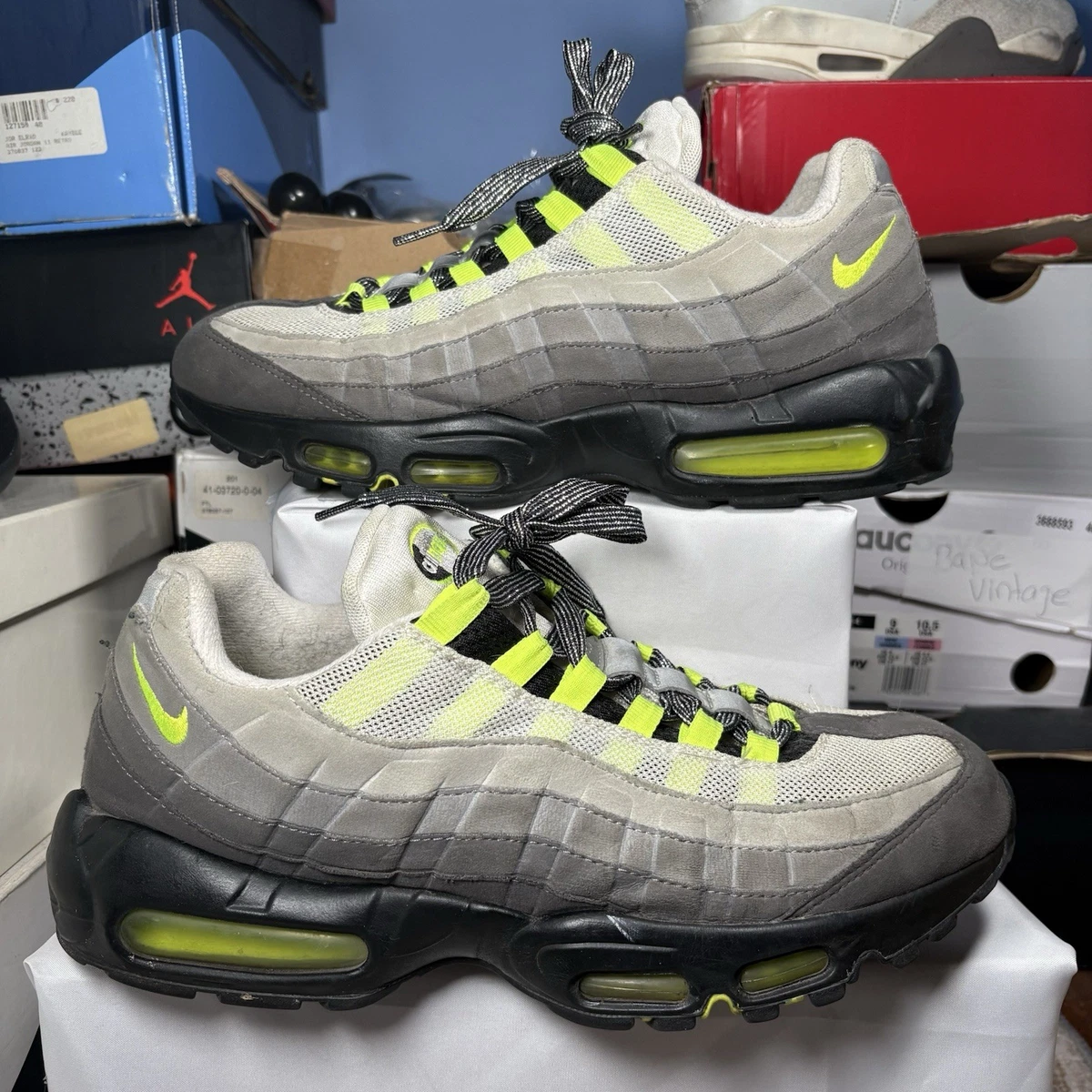 Preços baixos em Nike Air Max 95 Black Dark Grey | eBay