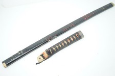 Japanisches Katana Schwert Replik Tsuka Griff & Saya Scheide aus Japan 1110F25