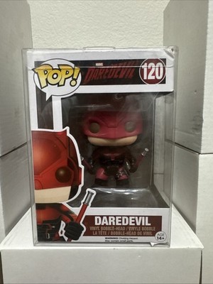 Funko pop Daredevil and Daered devil masked vilgilante #120 and #119