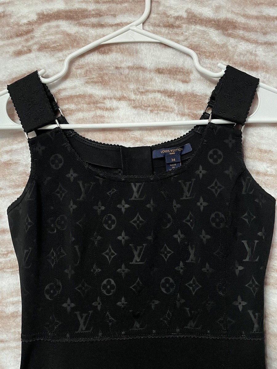 LOUIS VUITTON ノースリーブミニワンピース 34 LOUIS VUITTON - ルイヴィトンワンピース34の通販 by すずあみ's