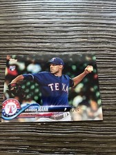 2018 Topps Update #US208 Brandon Mann RC Texas Rangers