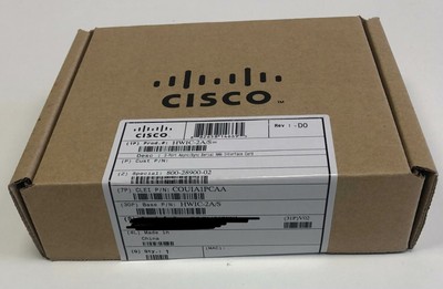 Cisco HWIC-2A/S 2-Port Async/Sync Serial WAN Interface Card