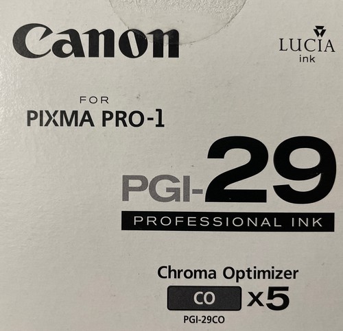 Canon PGI-29 Chroma Optimizer Tank Pixma Pro-1 4879B009 Factory Sealed Box Of 5 - Bild 4 von 15