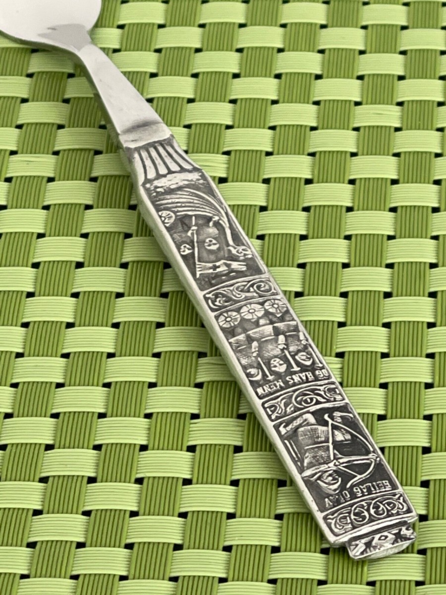 Hardanger KONGE TINN Pewter Norway Viking Flatware SMART CHOICE