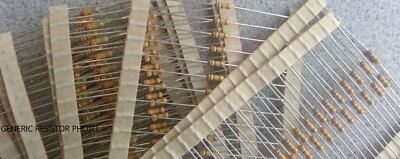 100 x 820R Widerstände 5% 1/4W E12 Serienwiderstand CR25