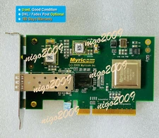 Used Myricom 10G-PCIE-8B-S 10G-PCIE-8BL-S Single-Port 10GB SFP + Network Adapter