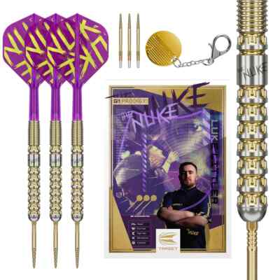 ダーツ TARGET LUKE LITTLER THE NUKE 19G 2BA TARGET - LUKE 'THE NUKE' LITTLER DARTS - 90% Tungsten SP - 23g
