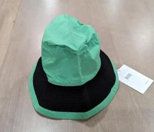 $275 Mens BODE Waled Corduroy Bucket Hat Green/Black