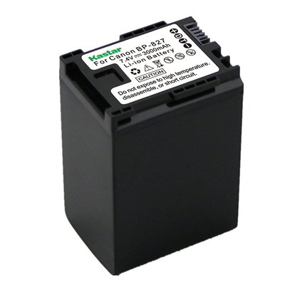 1x Kastar Battery for Canon BP-827 VIVIXA HF S11 HF S20 HF S21 HF S30 HF S100