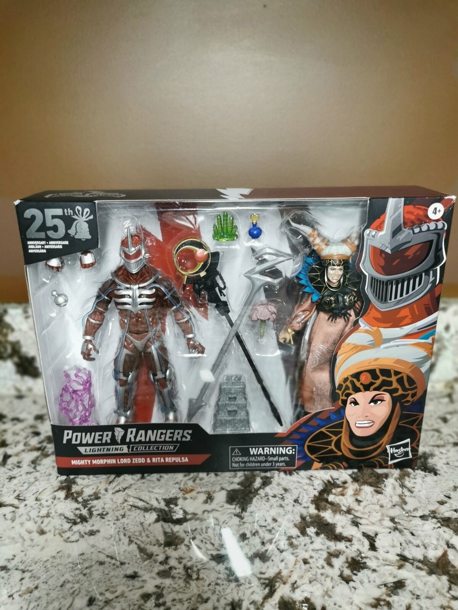 Hasbro Lord Zedd Rita Repulsa Double Action Figures E7781