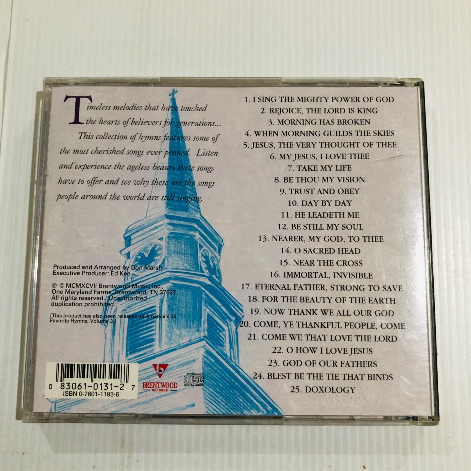 International 25 Favourite Hymns Vol 3 CD Religious | eBay