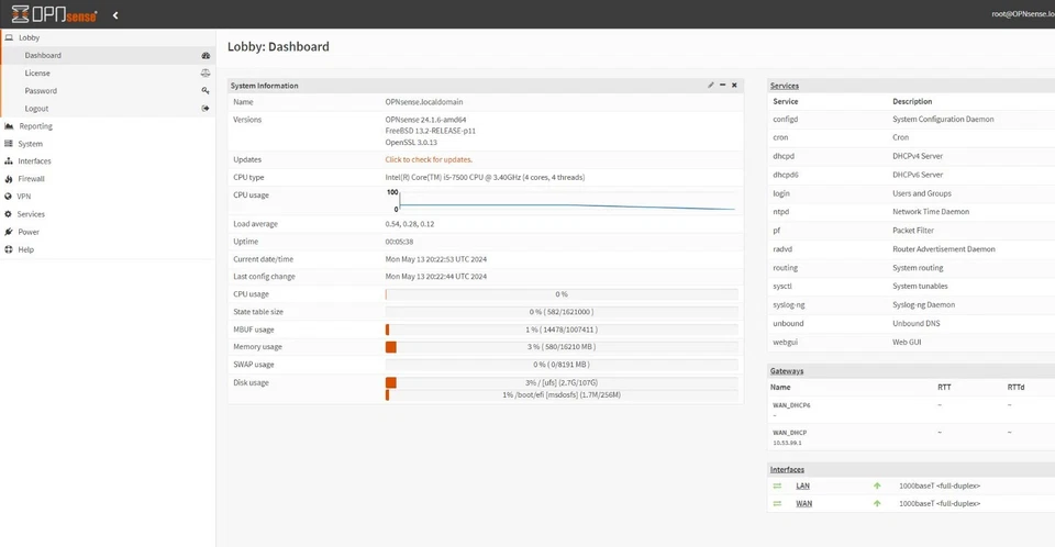 Dell Optiplex 7040 Quad Core 16GB RAM OPNsense Firewall 2x 10 GBe Gigabit AES-NI - Image 2 of 4