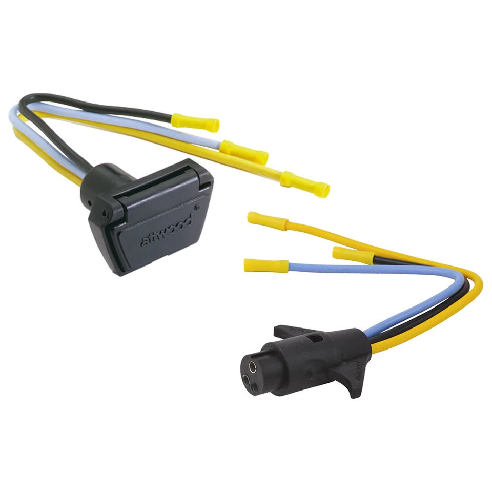 Attwood Stecker und Steckdosen Set für 12V und 24V